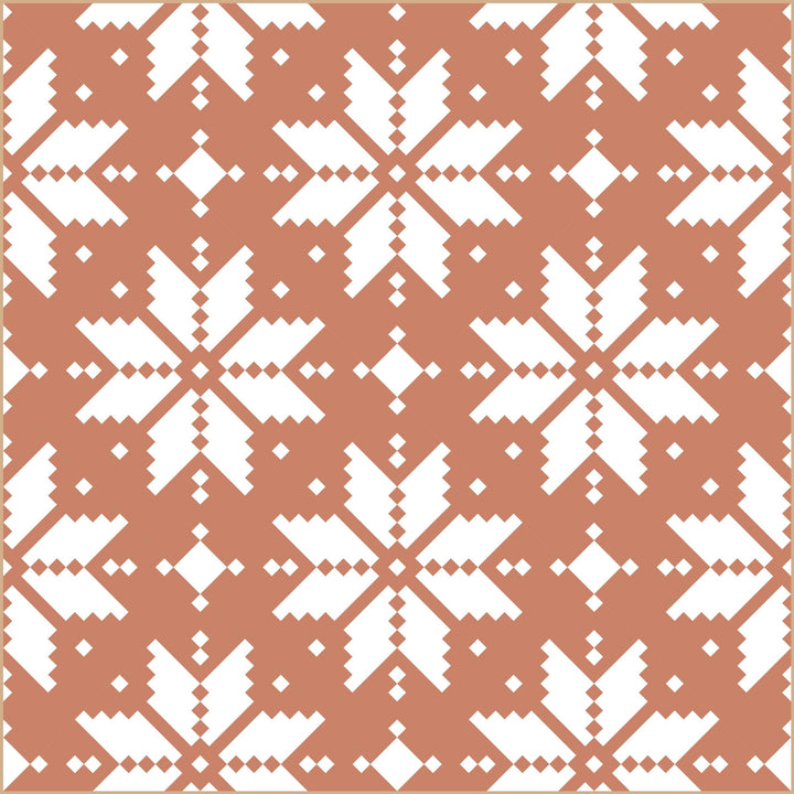 Knitted Star Quilt Kit - Throw Size (Snapdragon)