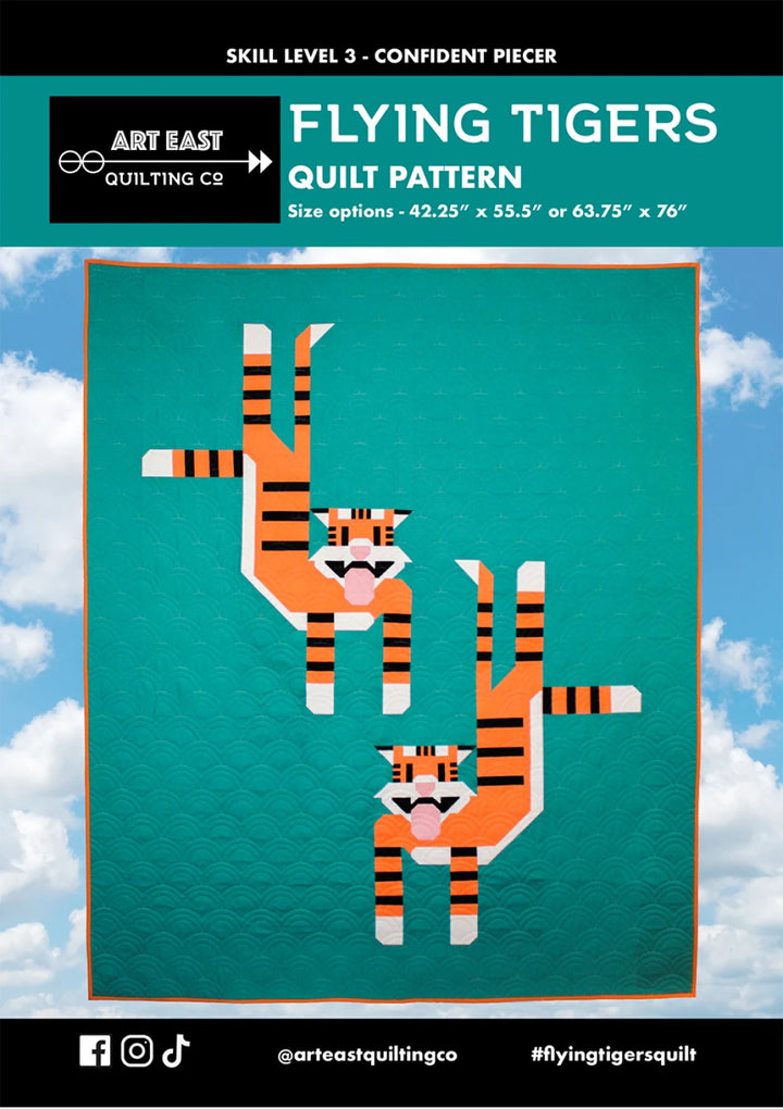 Flying Tigers - Quilt Pattern (Printed)