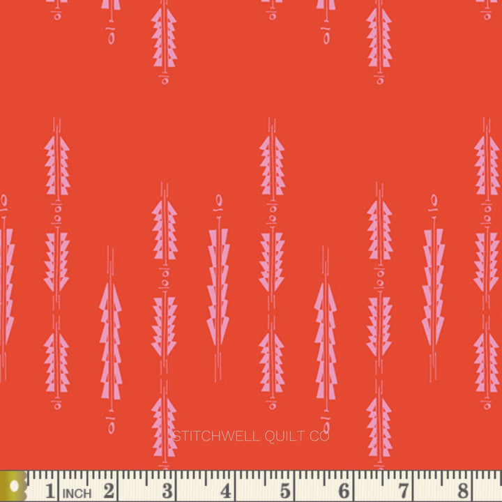 Rainforest - Aura Fletchings in Rainforest Yardage