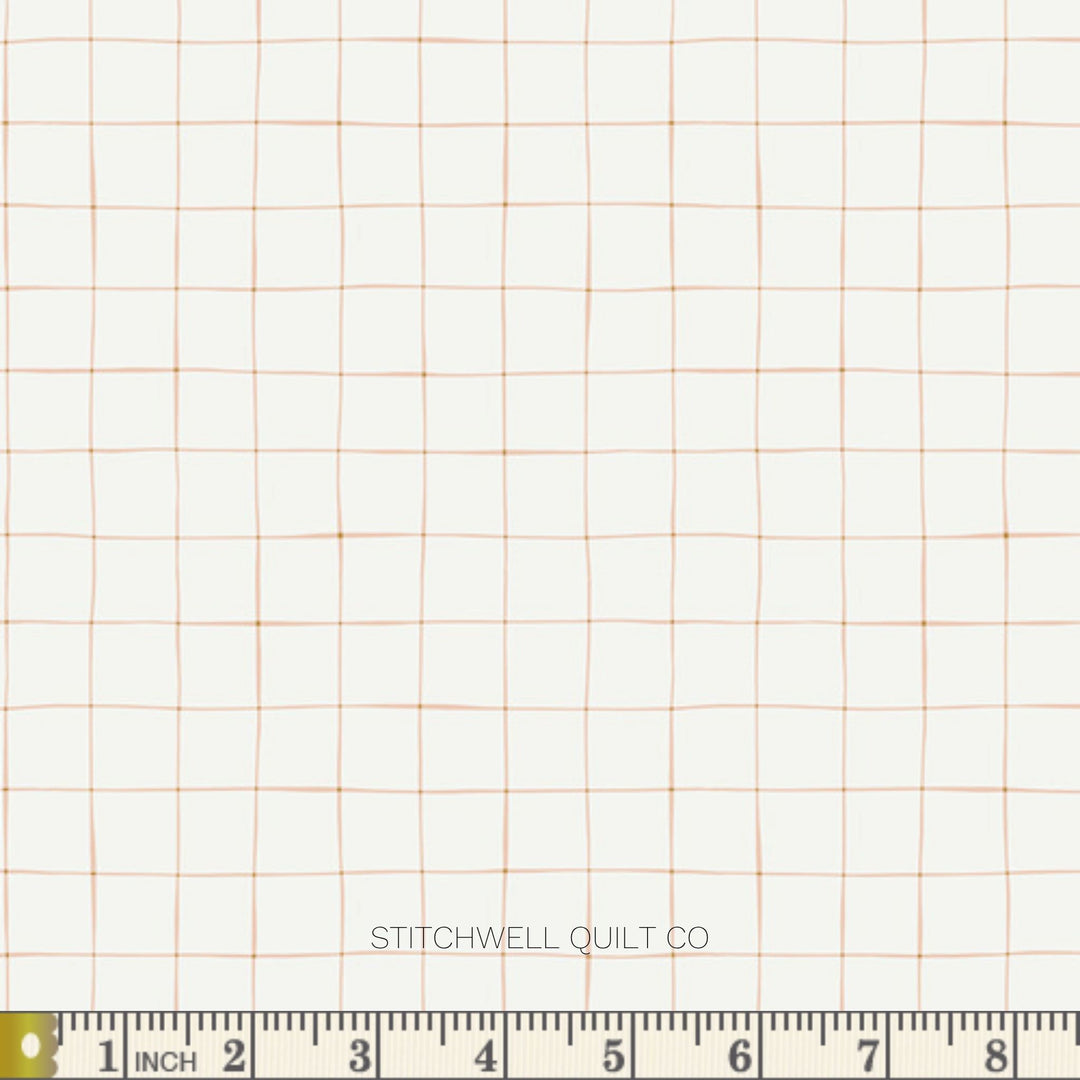 Gathered - Aerial in Blush Yardage
