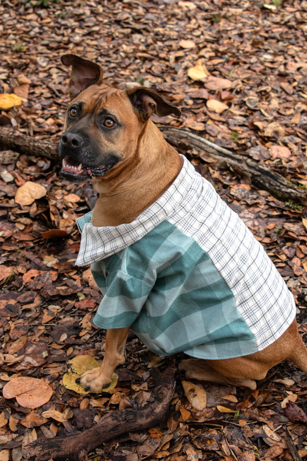 Highland Flannels - Buffalo Plaid in Loch Yardage