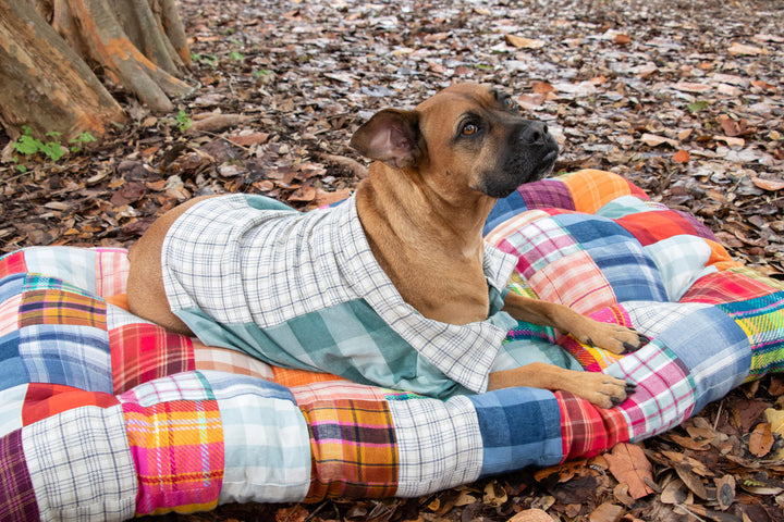 Highland Flannels - Buffalo Plaid in Loch Yardage