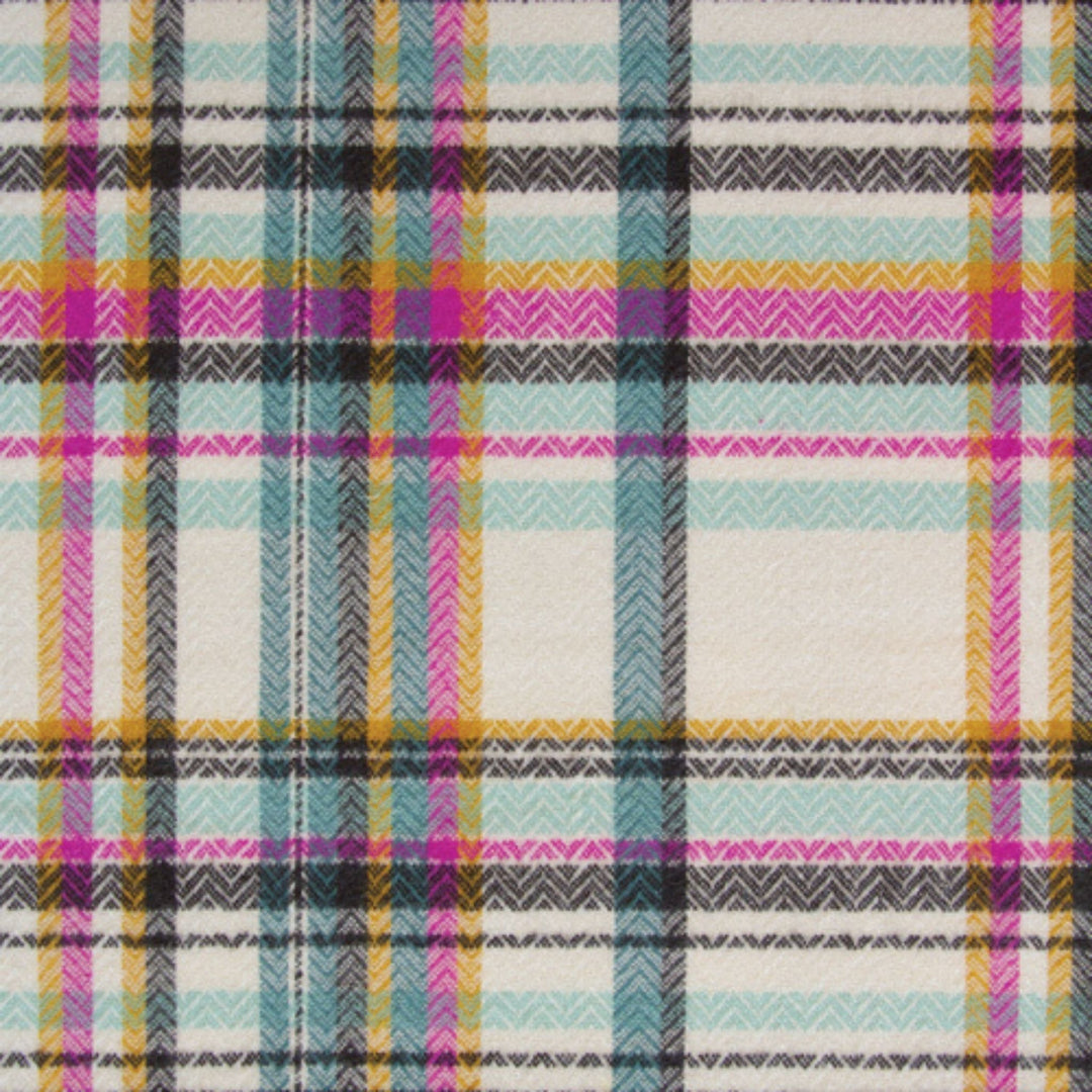 Highland Flannels - Sketch Plaid in Tealberry Yardage