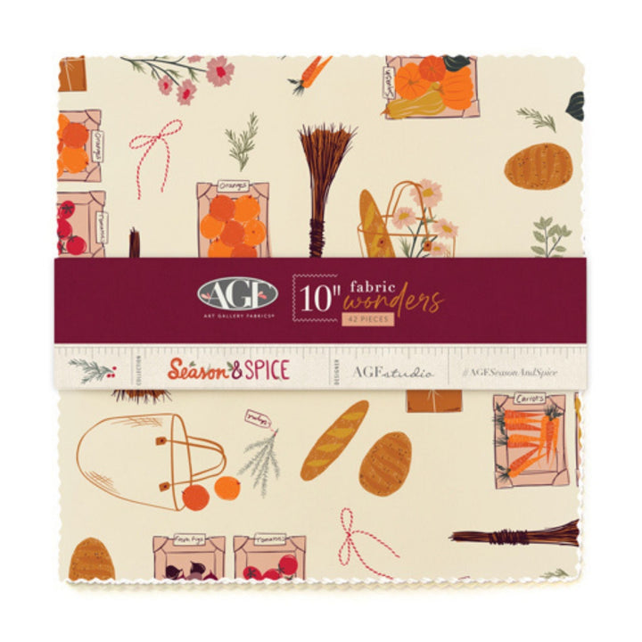Season &amp; Spice - 10" Fabric Wonders Precut