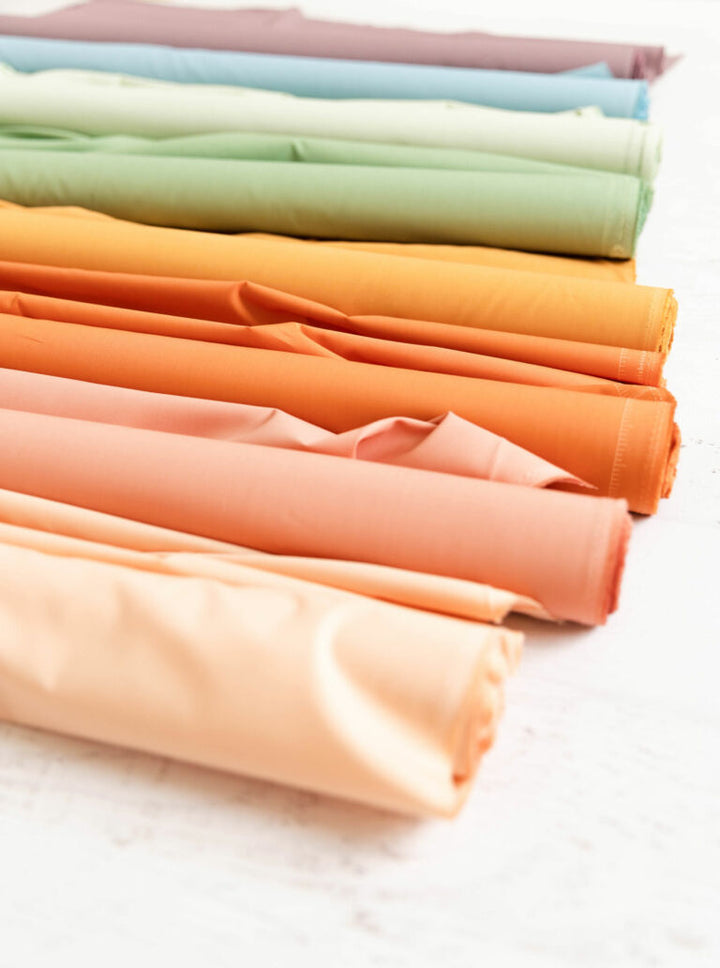 Signature Pure Solids in Matcha Yardage