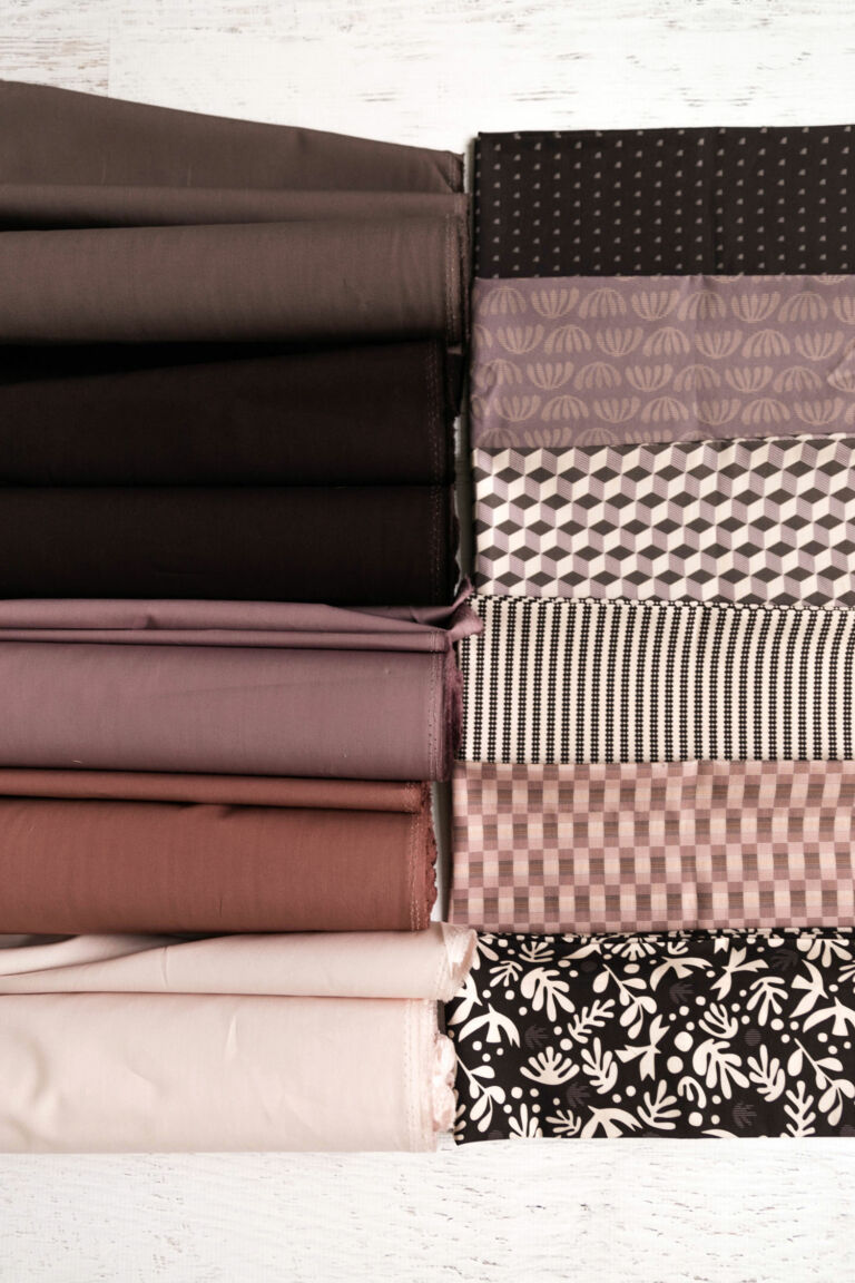 Duval - Boho Birds in Truffle Yardage