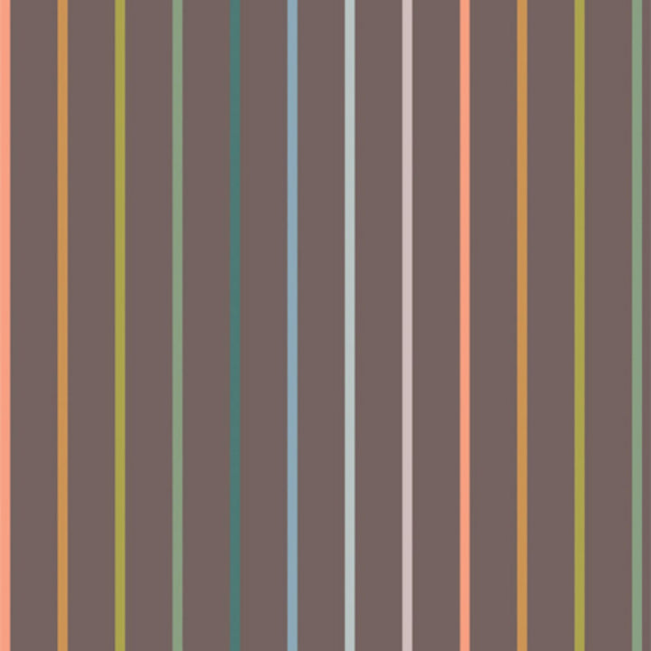 Slow Summer - Tiny Stripe in Driftwood Yardage