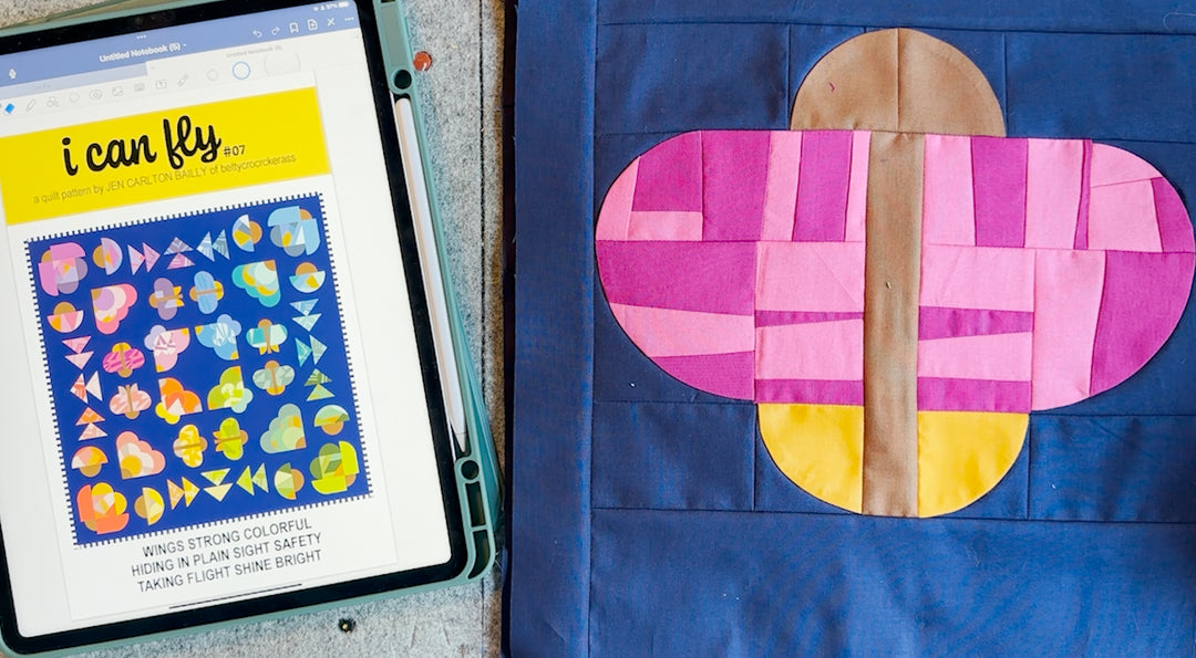 I Can Fly - Quilt Pattern (Printed)