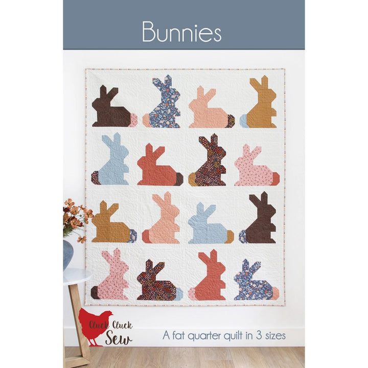 Bunnies - Quilt Pattern (Printed)