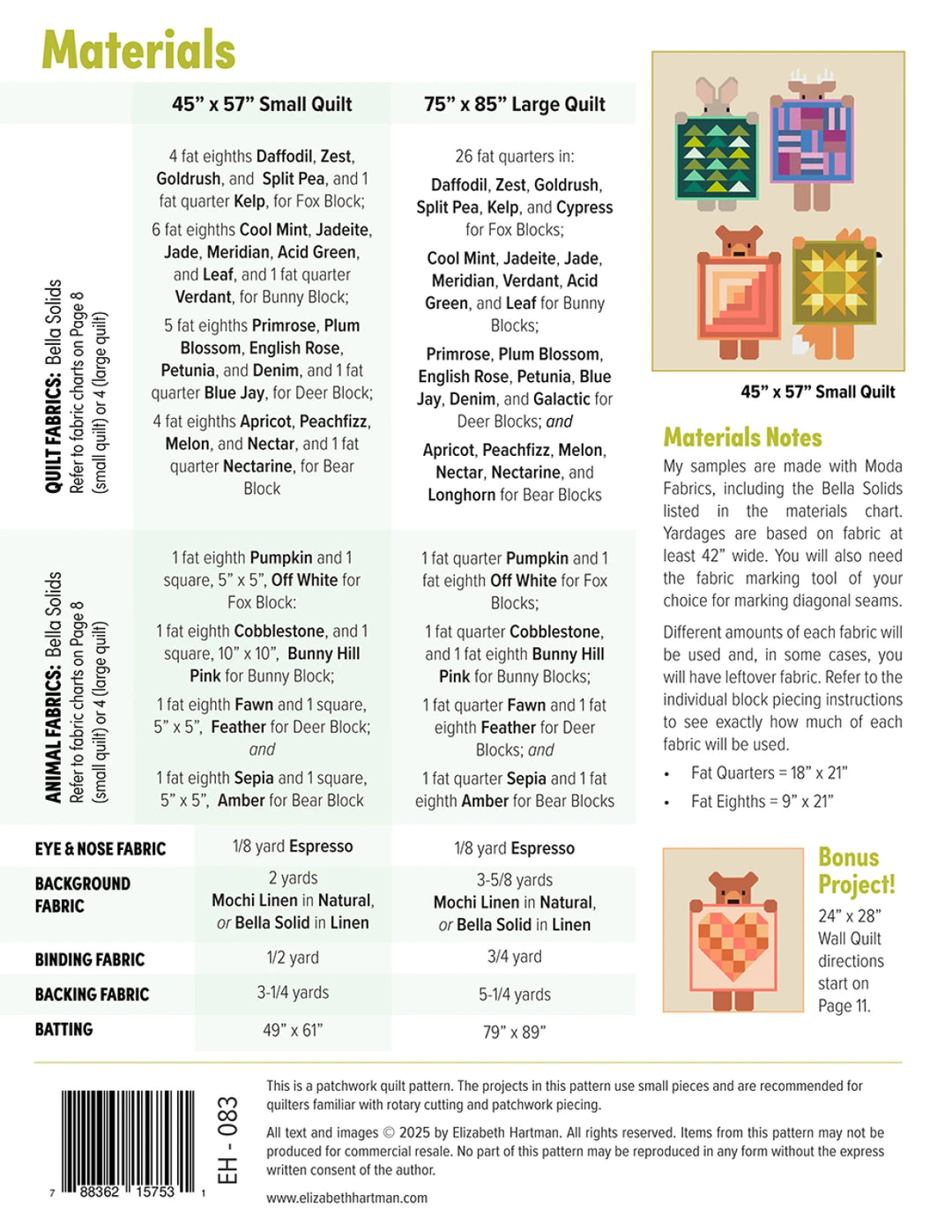 Show and Tell - Quilt Pattern (Printed)