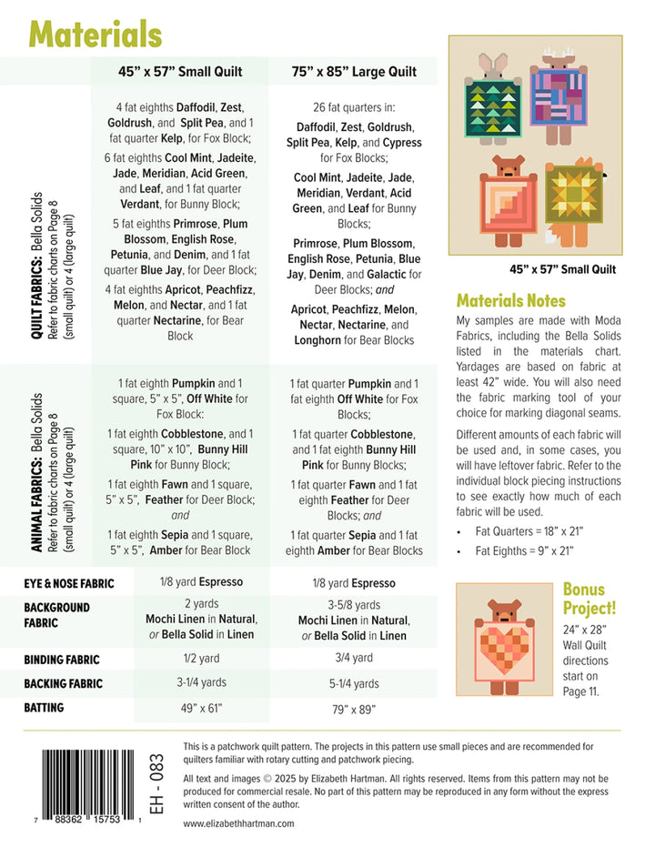 Show and Tell - Quilt Pattern (Printed)
