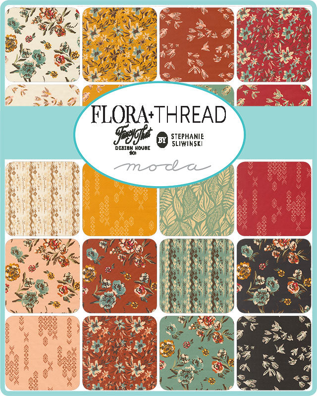 Flora Thread - Layer Cake Precut