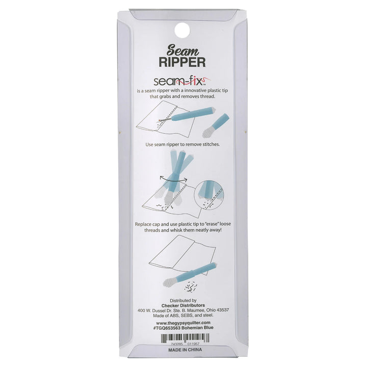Seam Fix Seam Ripper (Bohemian Blue)