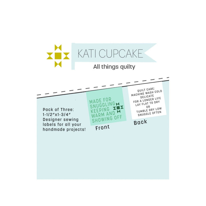 Made For Snuggling Premium Sew-In Labels