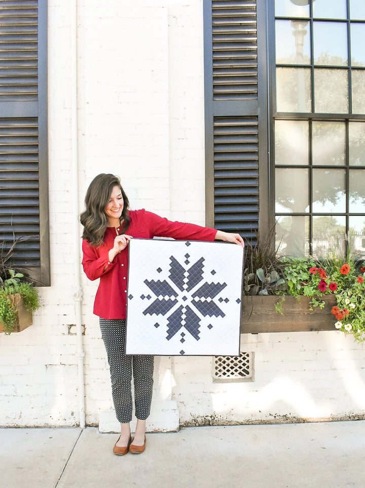 Knitted Star - Quilt Pattern (Printed)