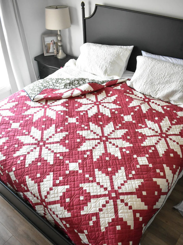 Knitted Star - Quilt Pattern (Printed)