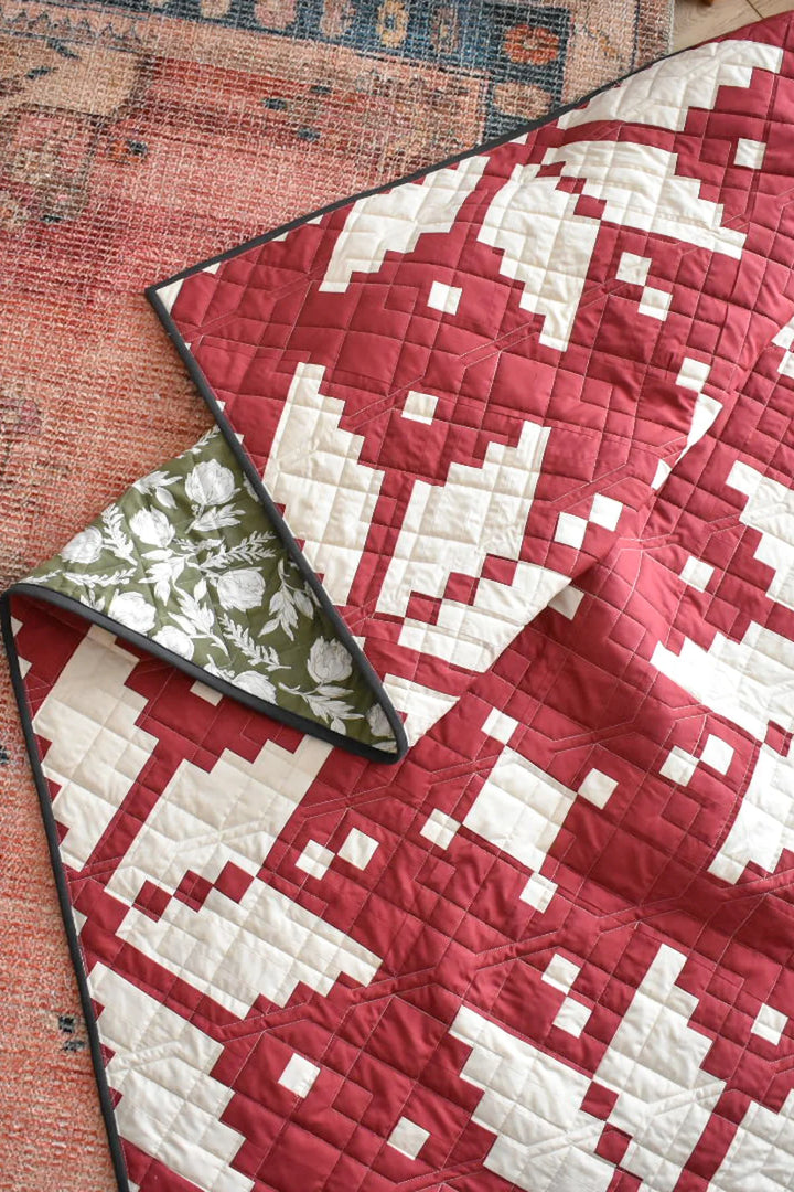 Knitted Star - Quilt Pattern (Printed)
