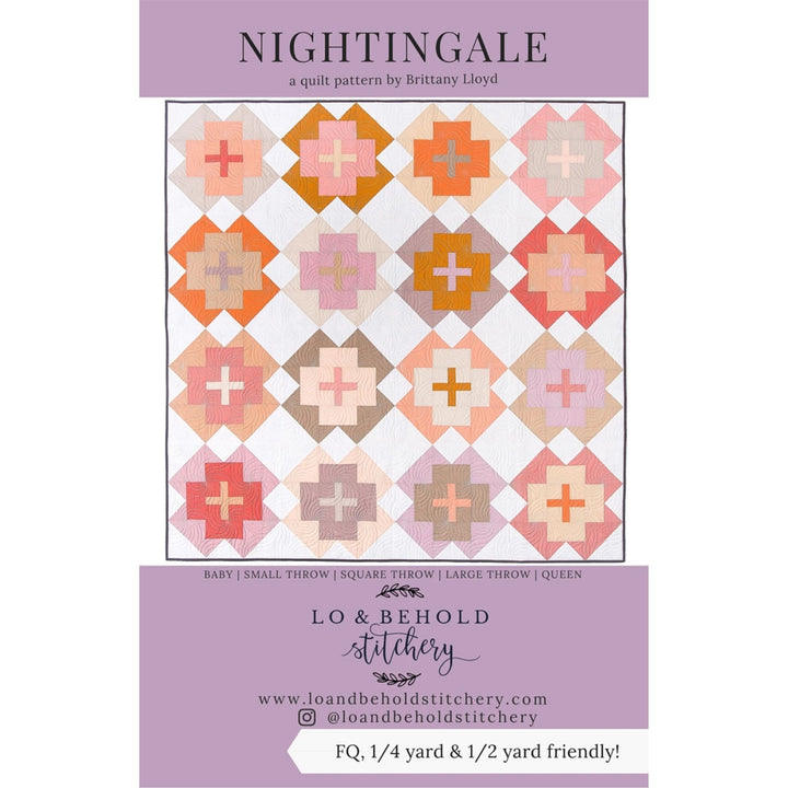 Nightingale - Quilt Pattern (Printed)