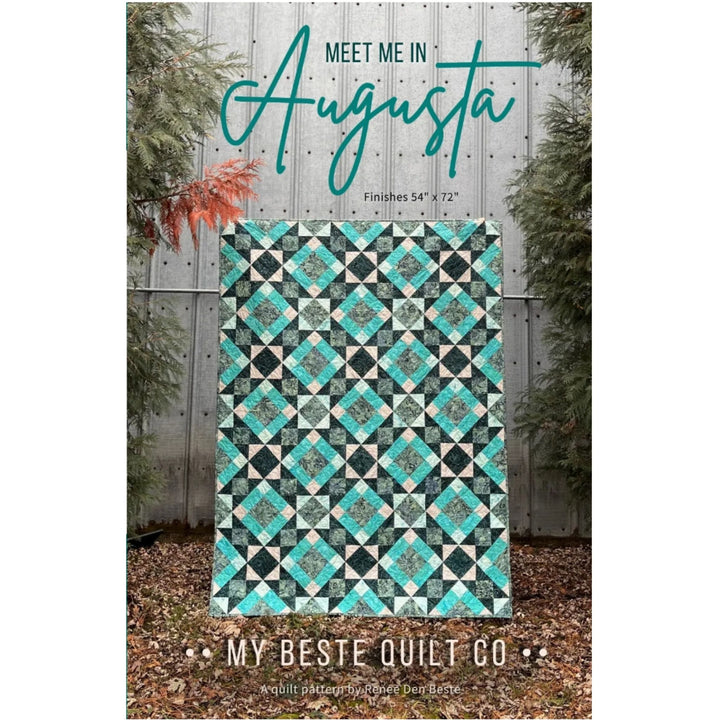 Meet Me in Augusta - Quilt Pattern (Printed)