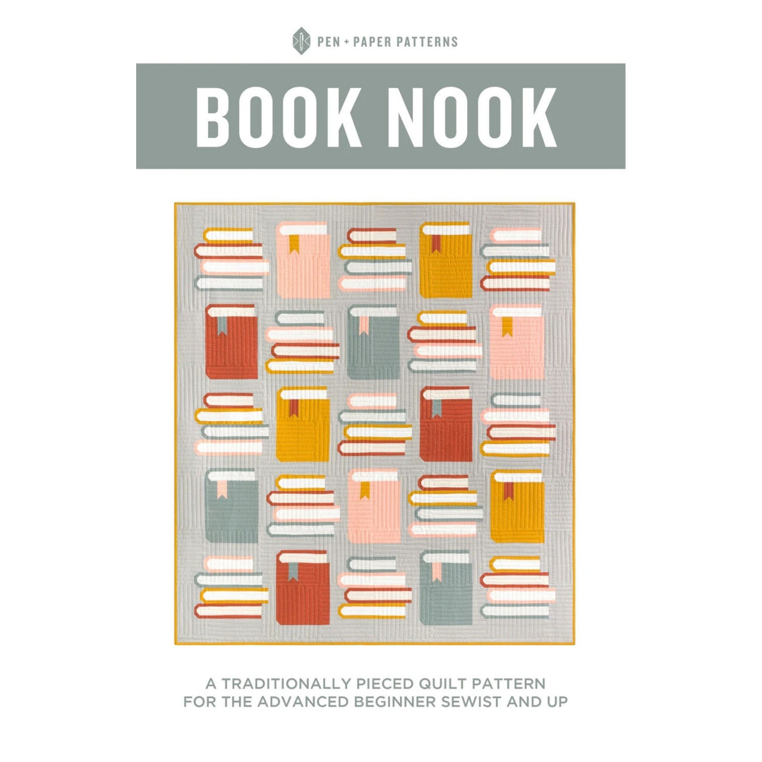 Book Nook - Quilt Pattern (Printed)