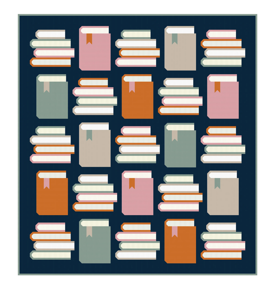 Book Nook - Quilt Pattern (Printed)