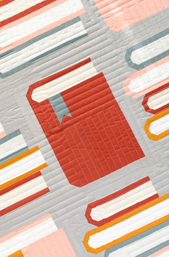 Book Nook - Quilt Pattern (Printed)