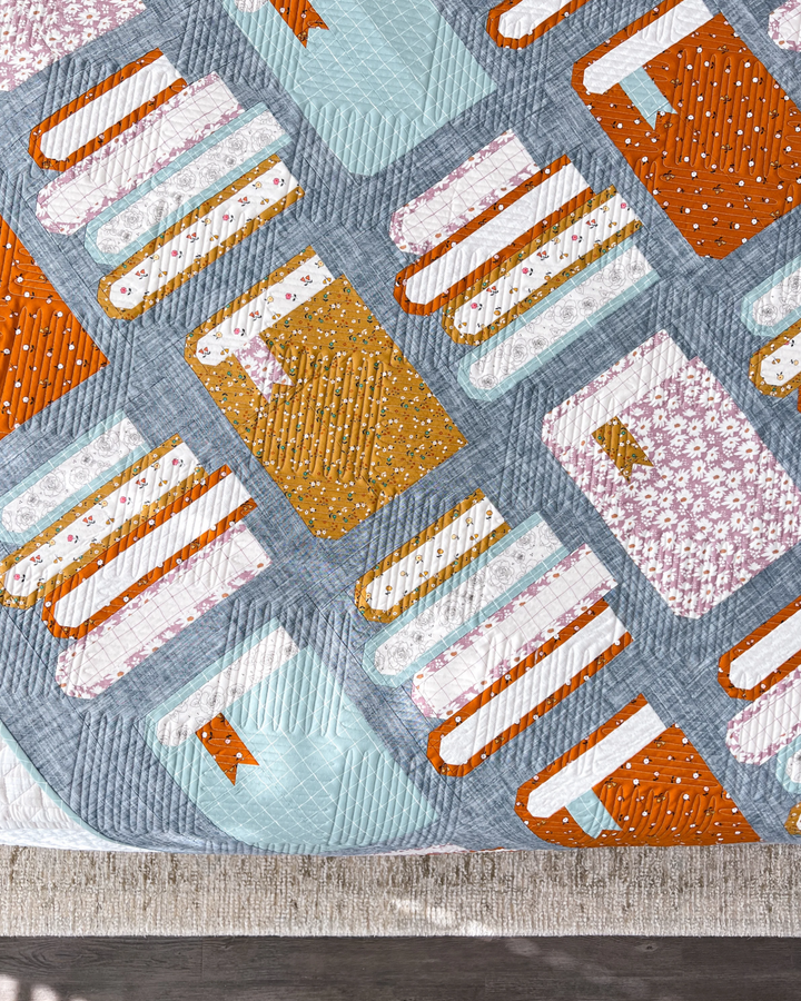 Book Nook - Quilt Pattern (Printed)