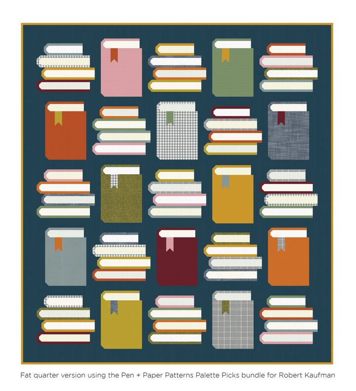 Book Nook - Quilt Pattern (Printed)