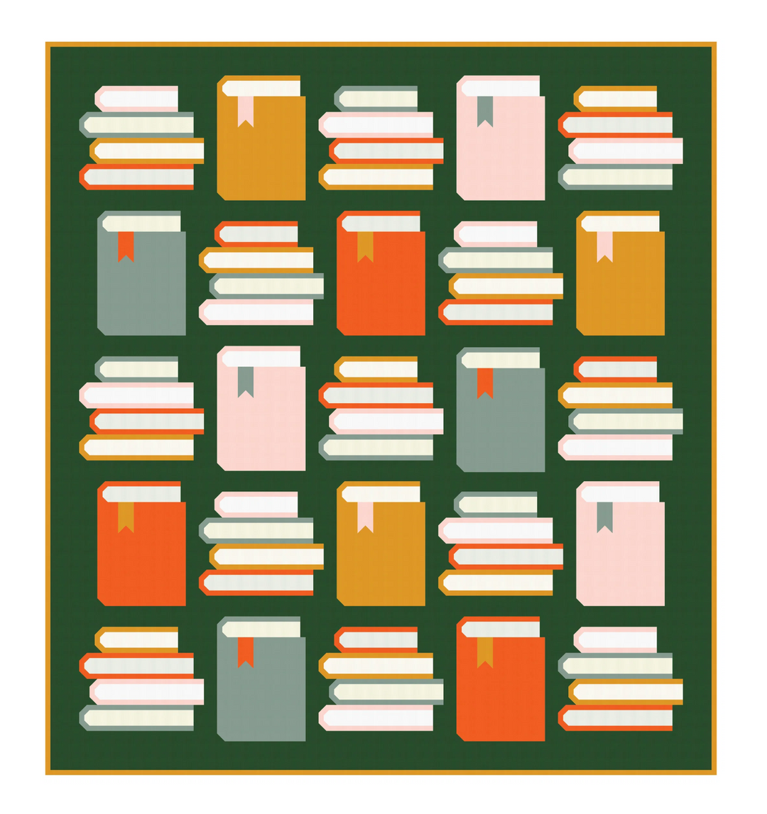Book Nook - Quilt Pattern (Printed)