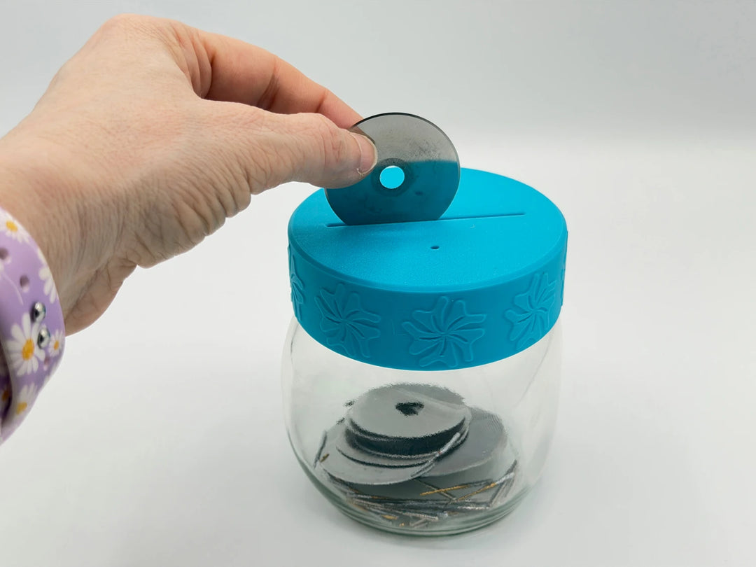 Blade CAPture Rotary Blade and Needle Disposal - Blue