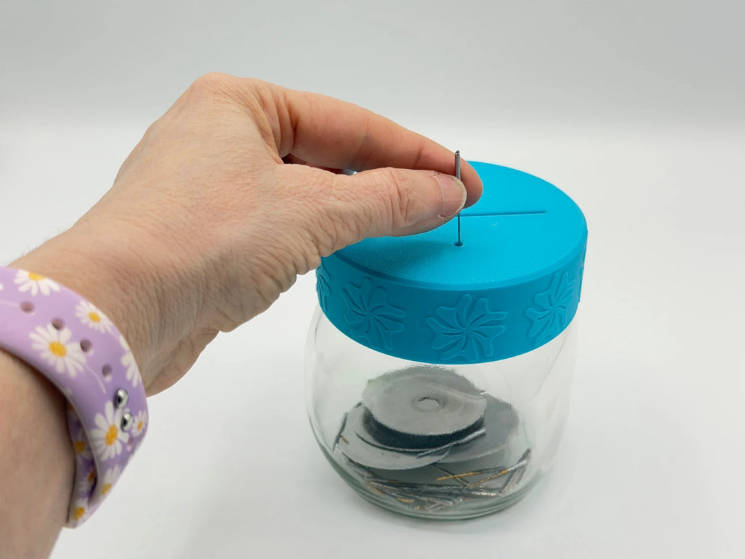 Blade CAPture Rotary Blade and Needle Disposal - Blue