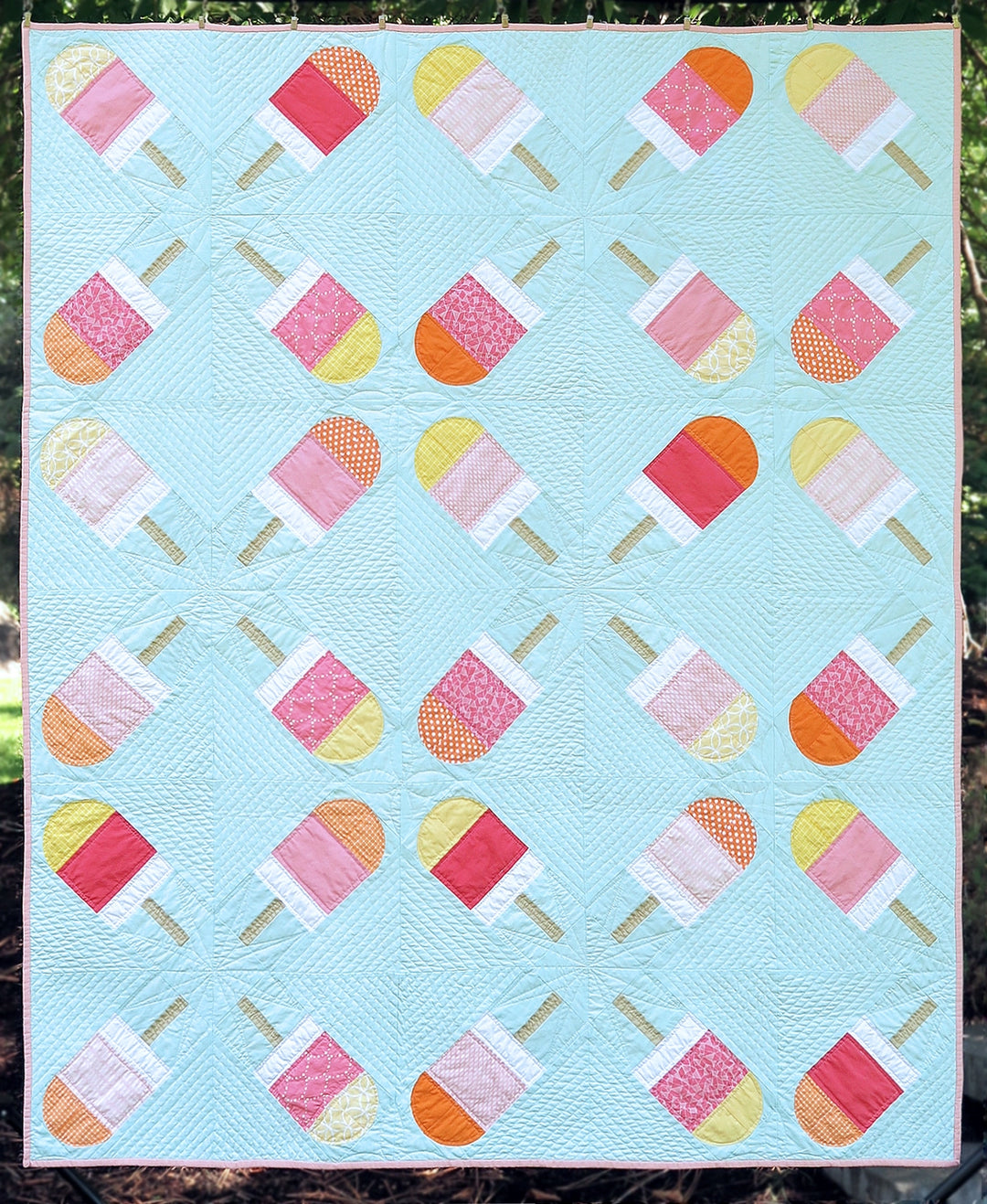 Busby Berkeley Popsicles - Quilt Pattern (Printed)
