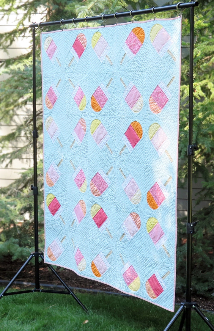 Busby Berkeley Popsicles - Quilt Pattern (Printed)