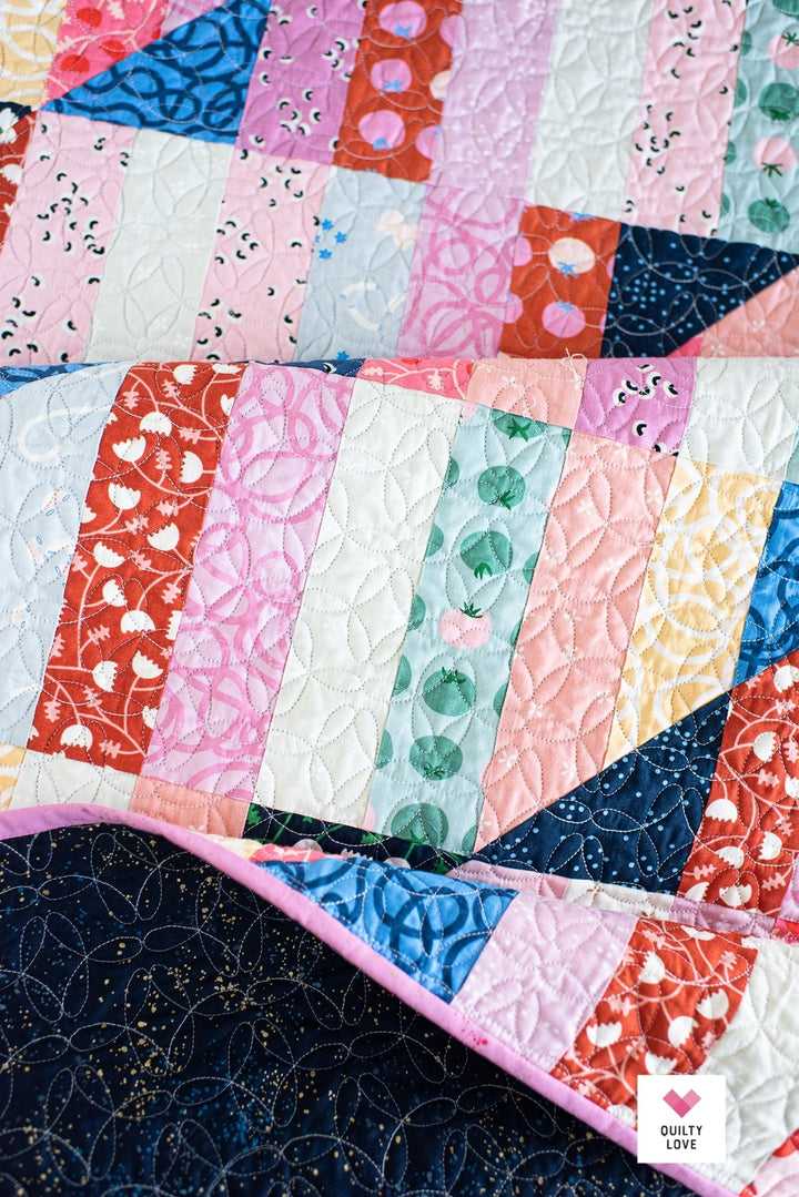 Happy Stripes - Quilt Pattern (Printed)