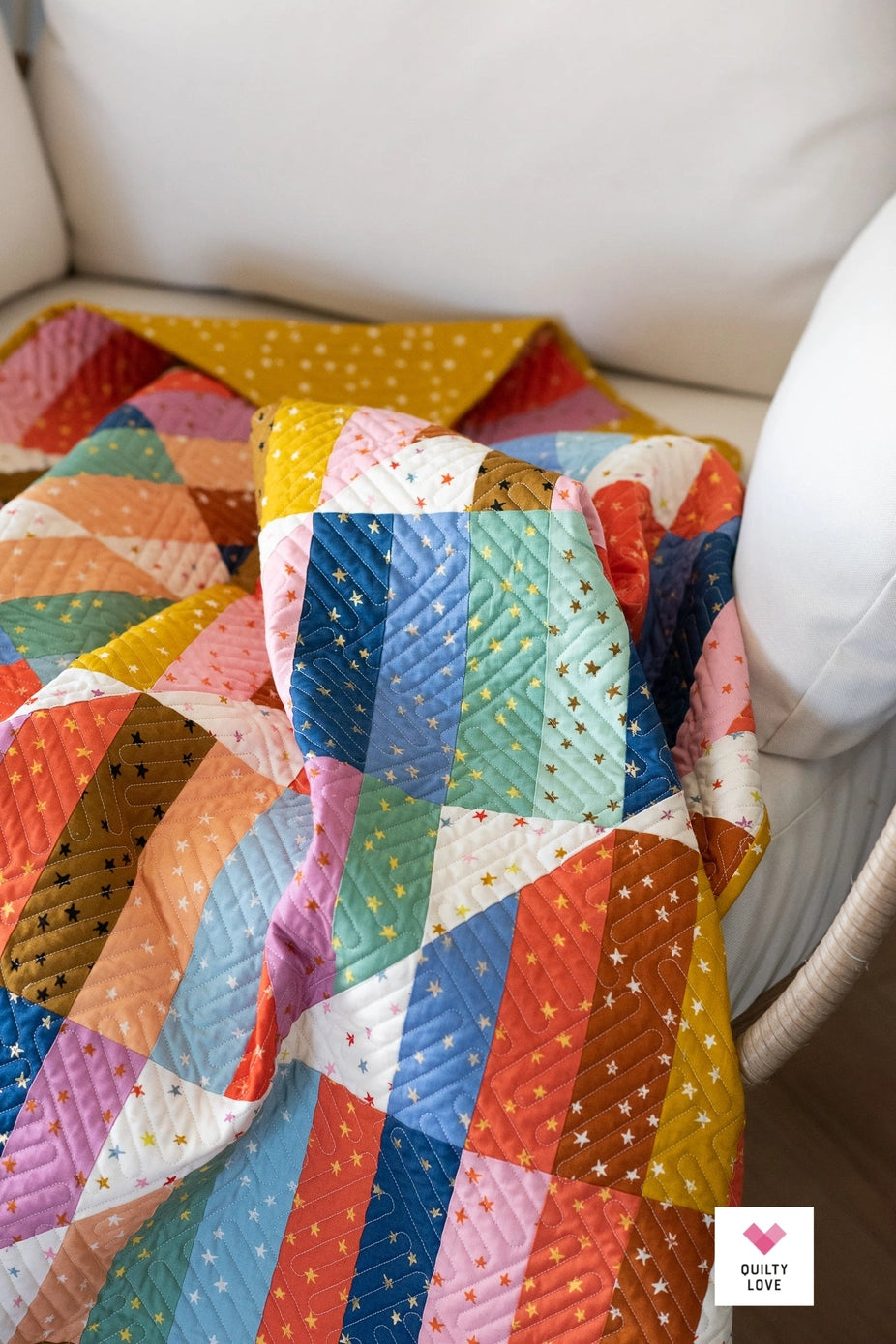 Happy Stripes - Quilt Pattern (Printed)