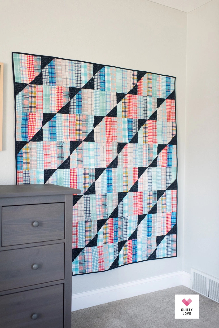 Happy Stripes - Quilt Pattern (Printed)