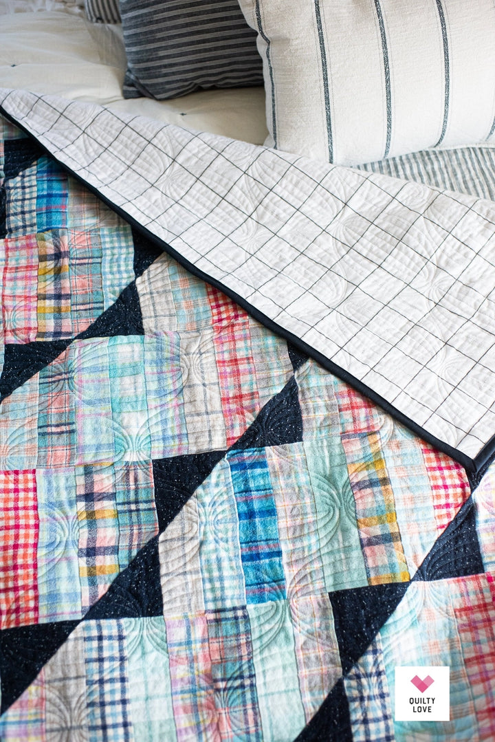 Happy Stripes - Quilt Pattern (Printed)