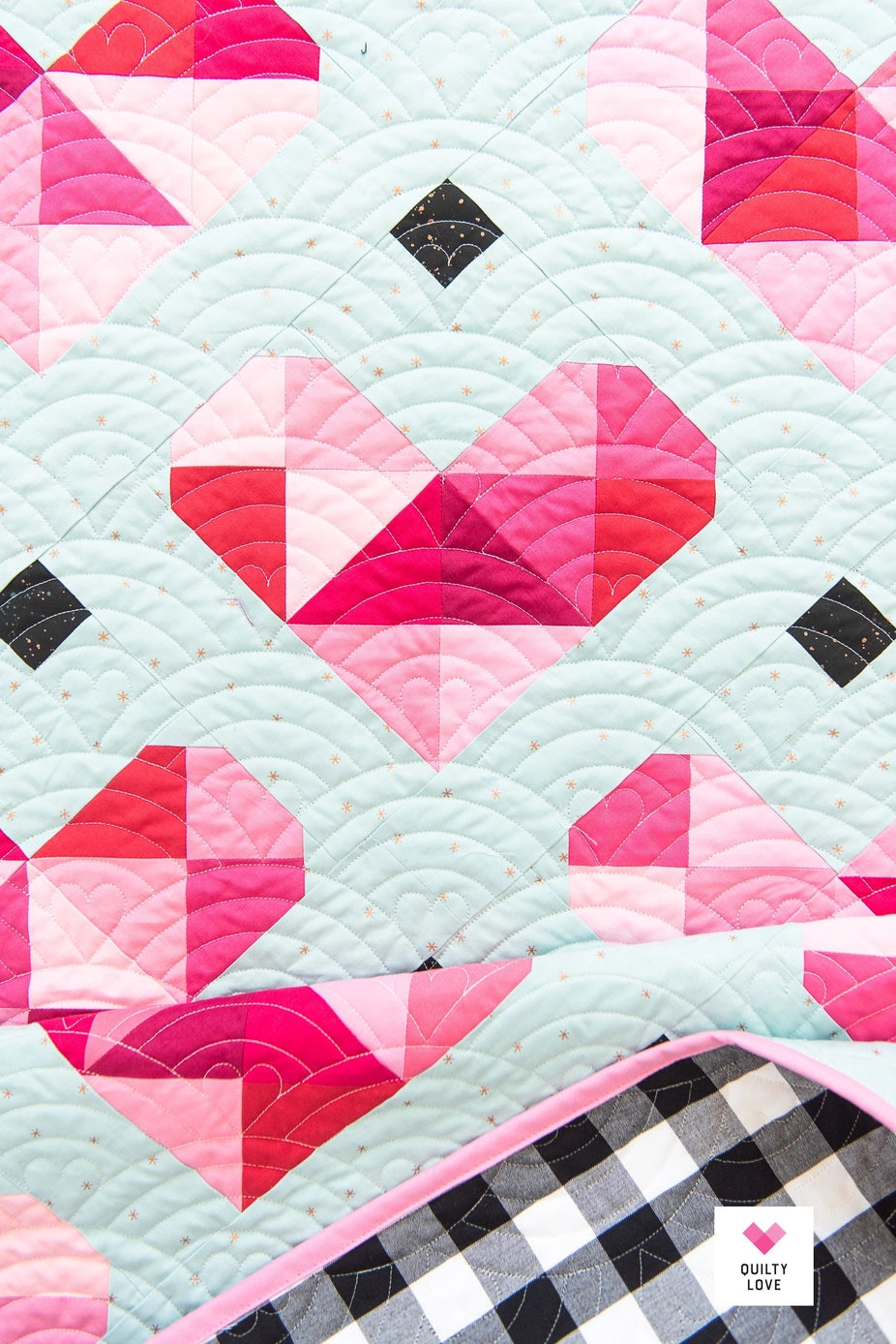 Heart Gems - Quilt Pattern (Printed)