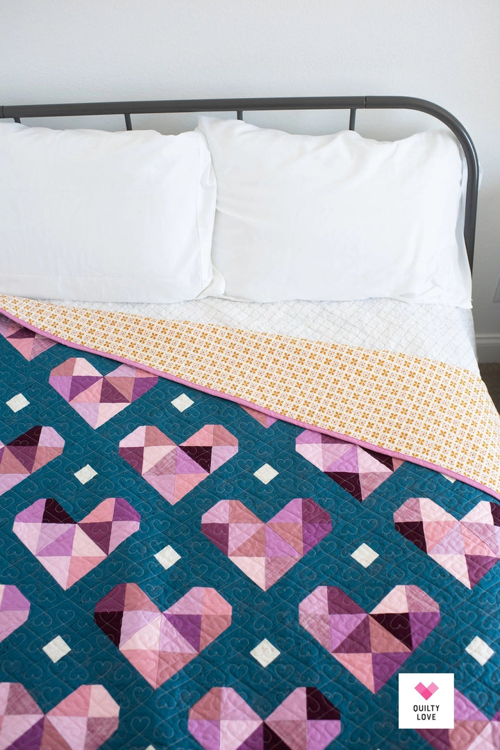Heart Gems - Quilt Pattern (Printed)