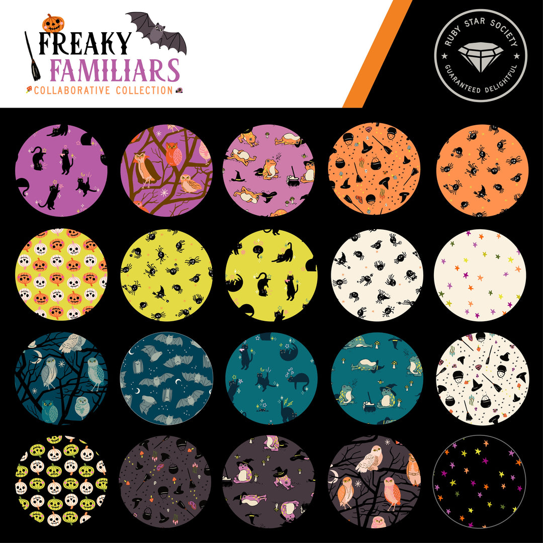 Freaky Familiars - Fat Quarter Bundle Precut