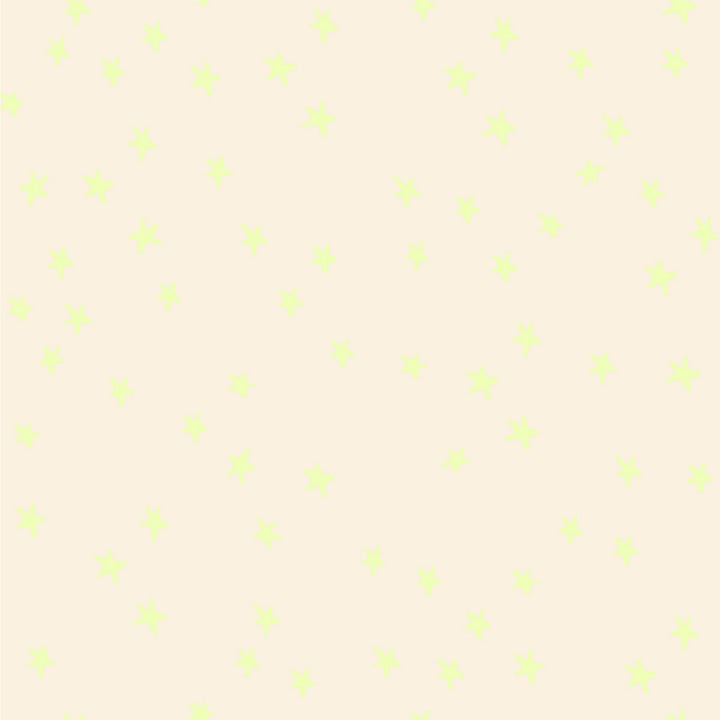 Freaky Familiars - Starry in Neon Yellow Yardage