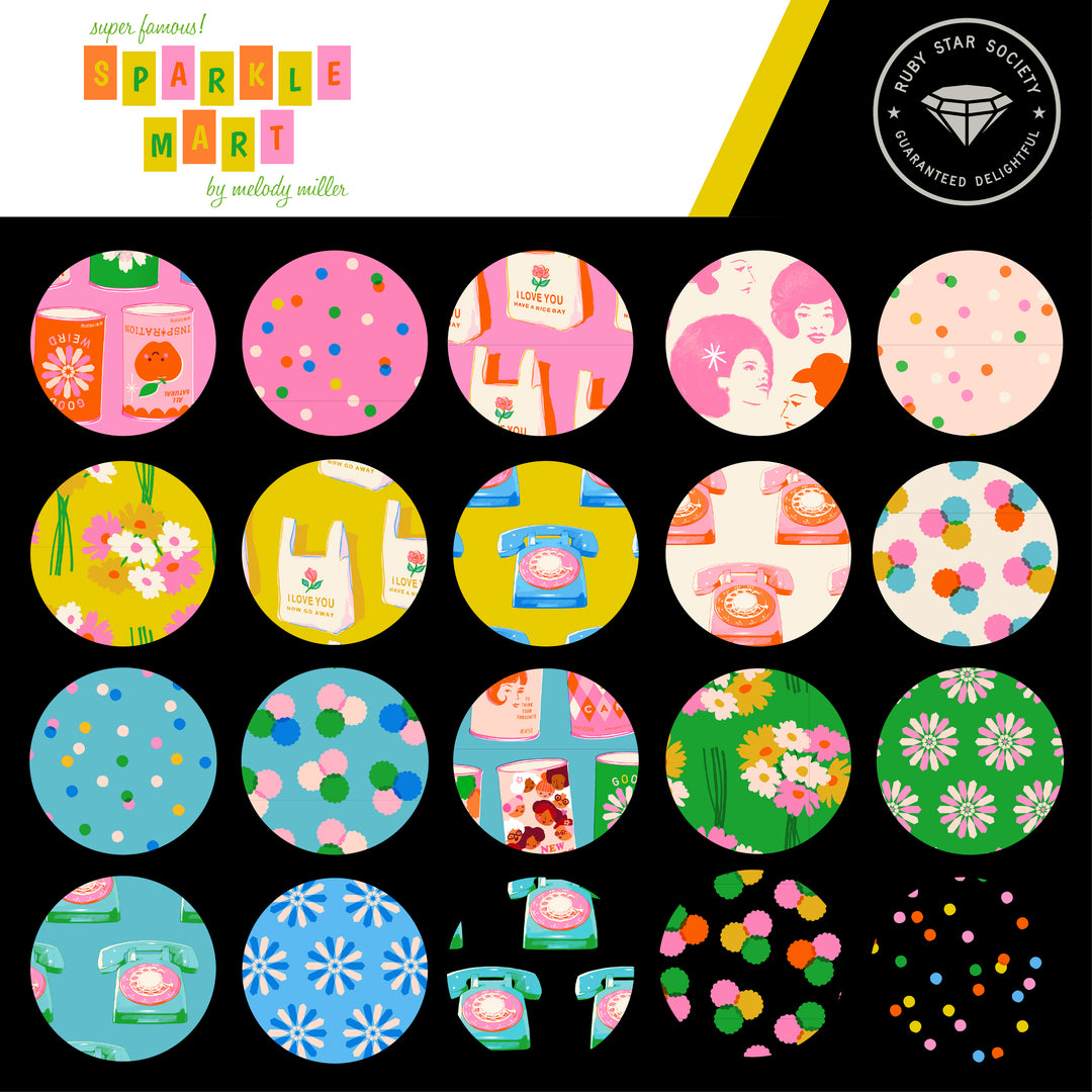 Sparkle Mart - Fat Quarter Bundle Precut
