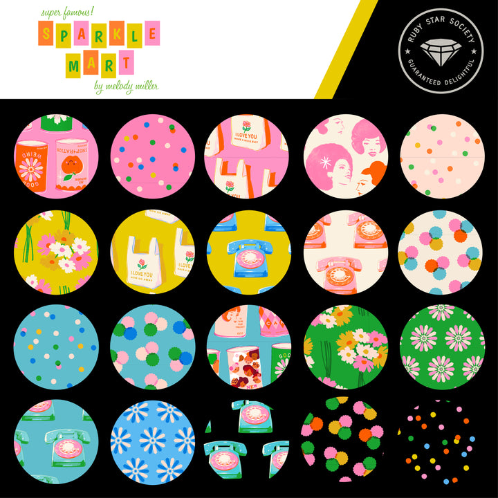 Sparkle Mart - Fat Quarter Bundle Precut