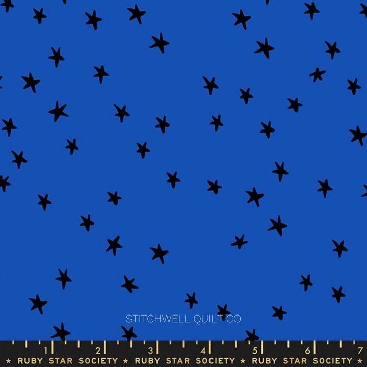 Starry in Blue Ribbon Yardage