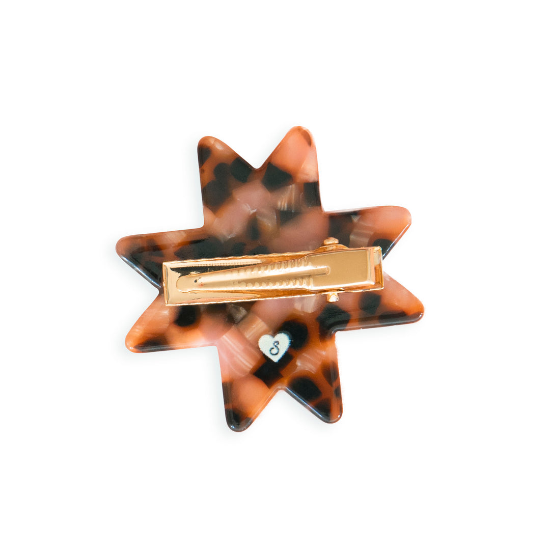Hair Clip - Modern Quilt Star