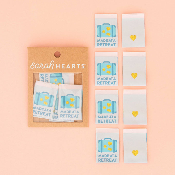 Made At Retreat Sew in Labels