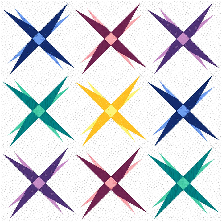 Whorl - Quilt Pattern (Printed)
