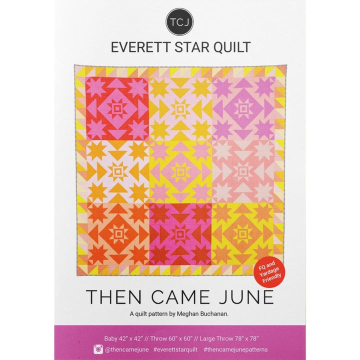 Everett Star - Quilt Pattern (Printed)