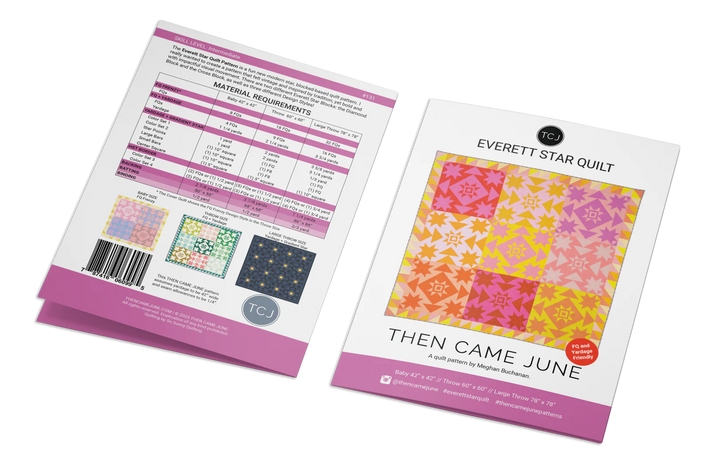 Everett Star - Quilt Pattern (Printed)