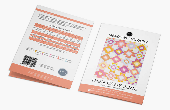 Meadowland - Quilt Pattern (Printed)